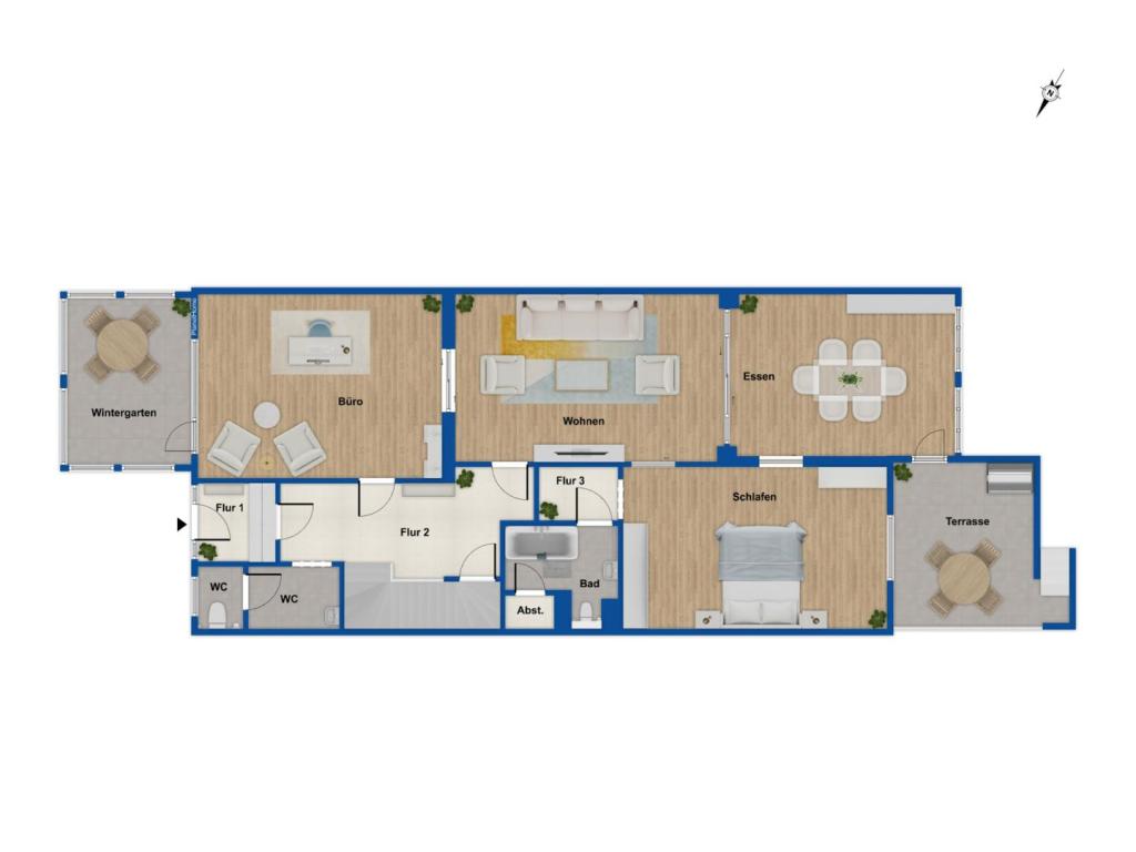 Grundriss 1. Obergeschoss