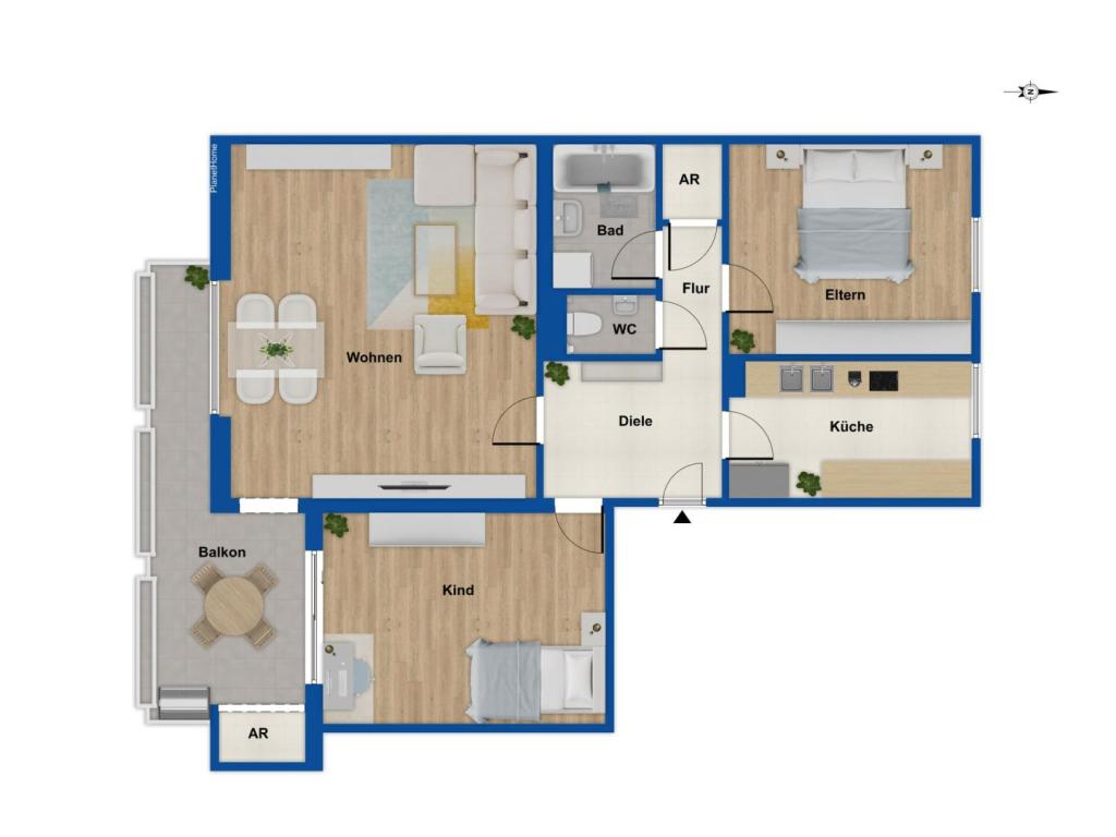 Grundriss Erdgeschoss
