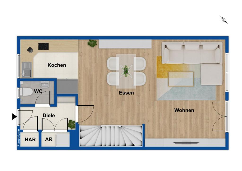 Grundriss Erdgeschoss