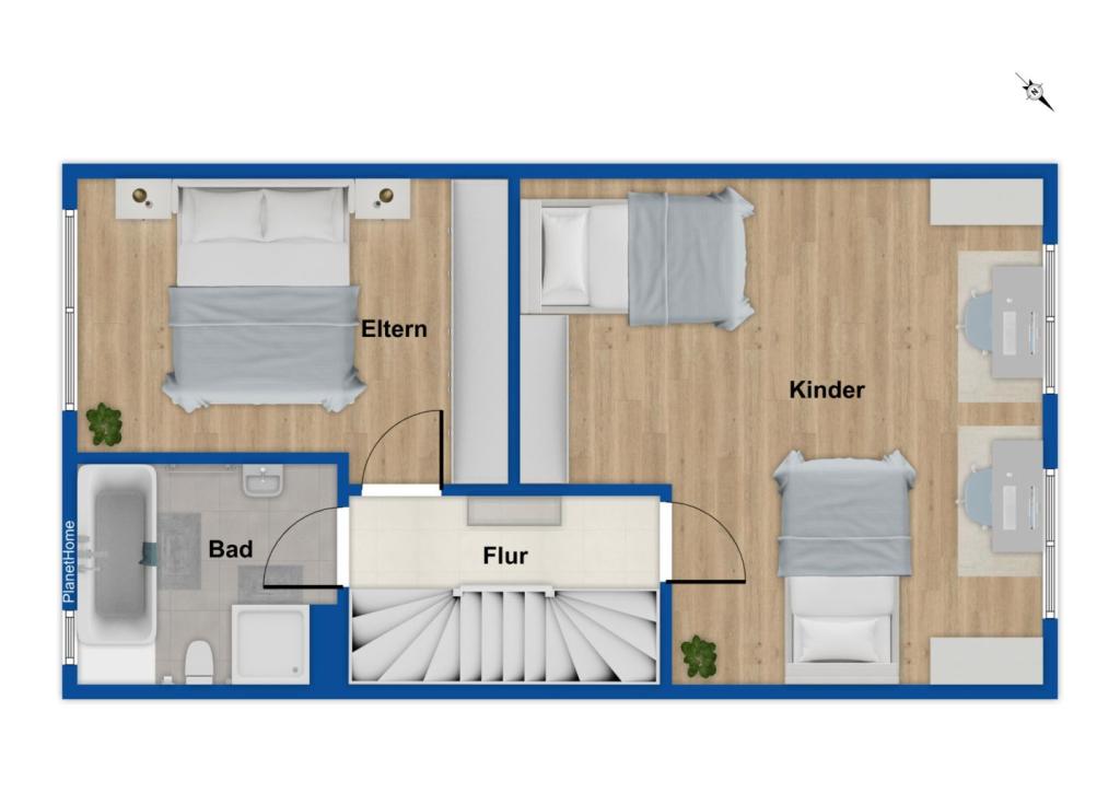 Grundriss Obergeschoss