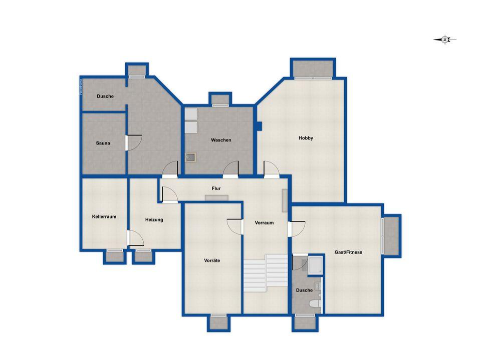 Grundriss Untergeschoss