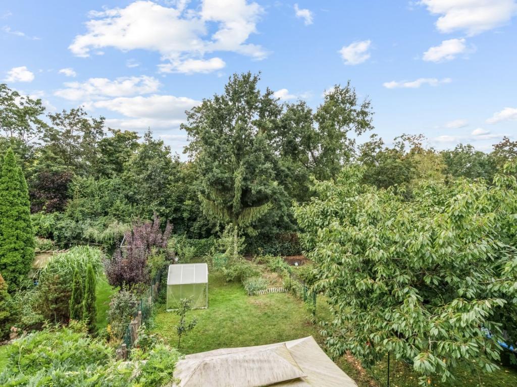 Blick vom Balkon