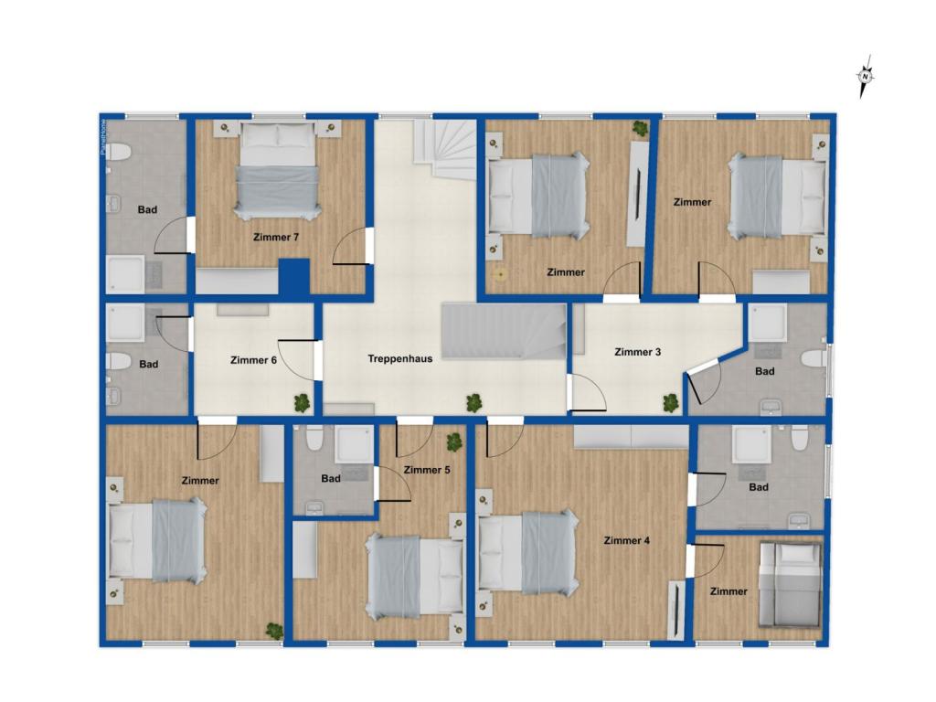 Grundriss 1. Obergeschoss