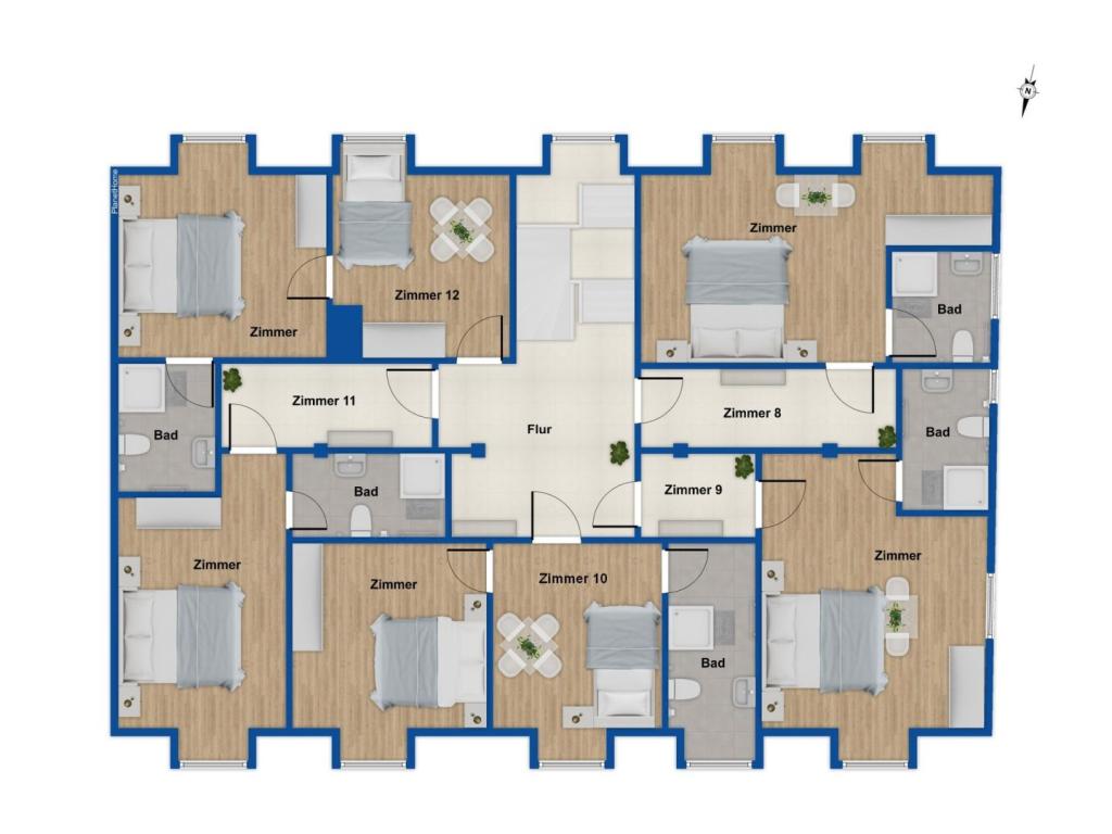 Grundriss 2. Obergeschoss