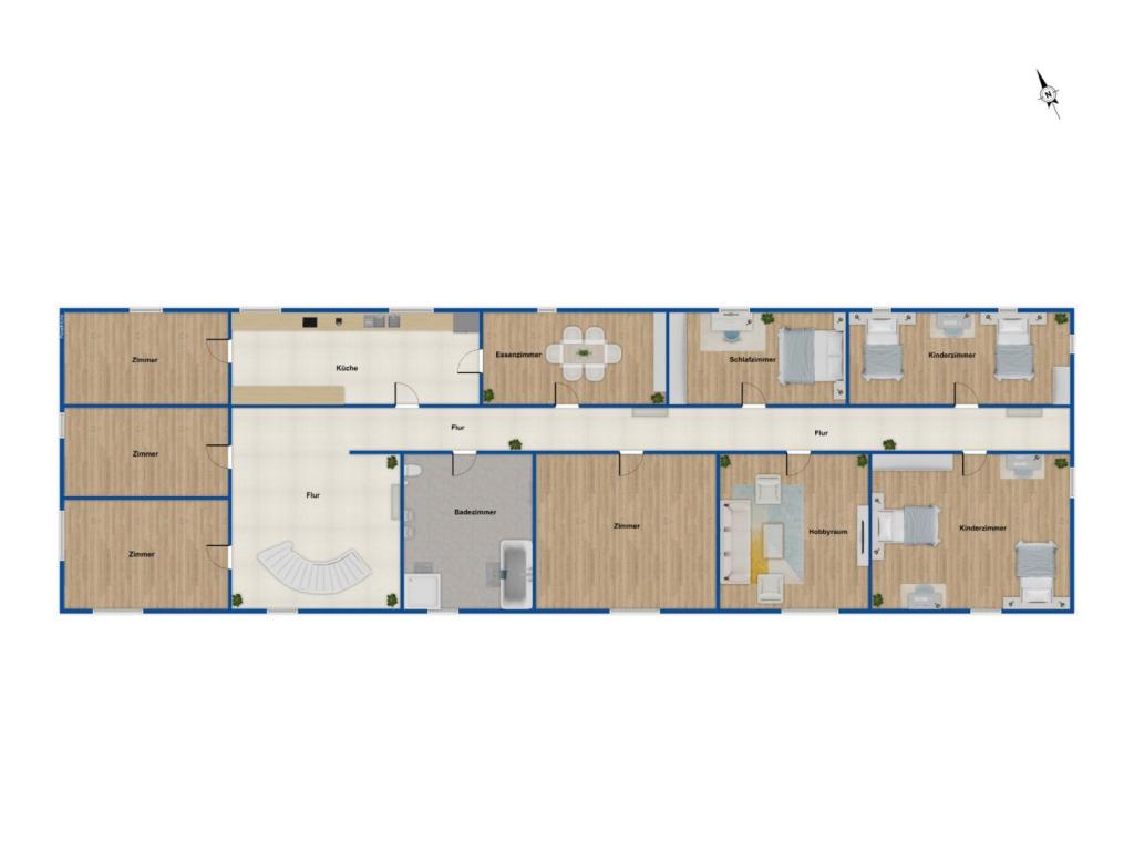 Grundriss Obergeschoss
