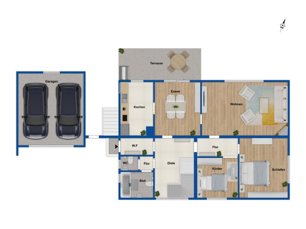 Grundriss - Erdgeschoss