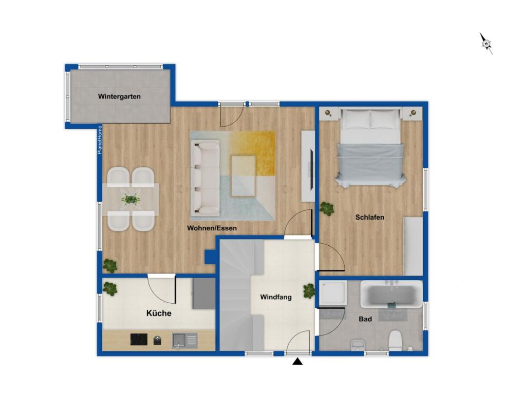 Grundriss Erdgeschoss