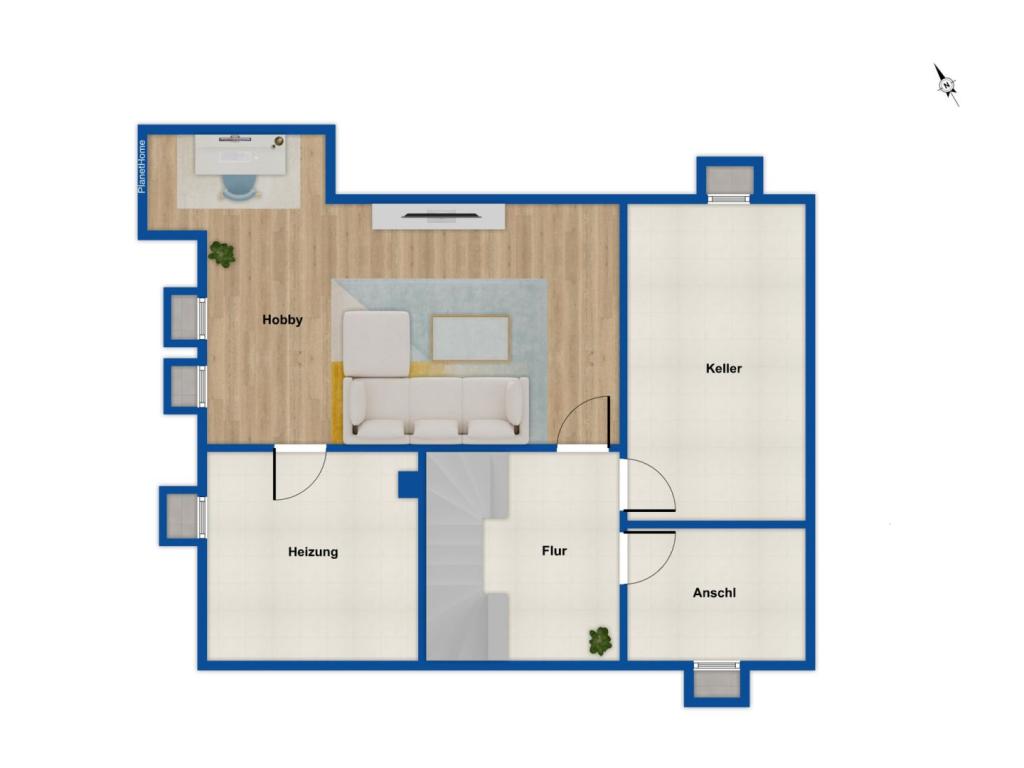 Grundriss Kellergeschoss