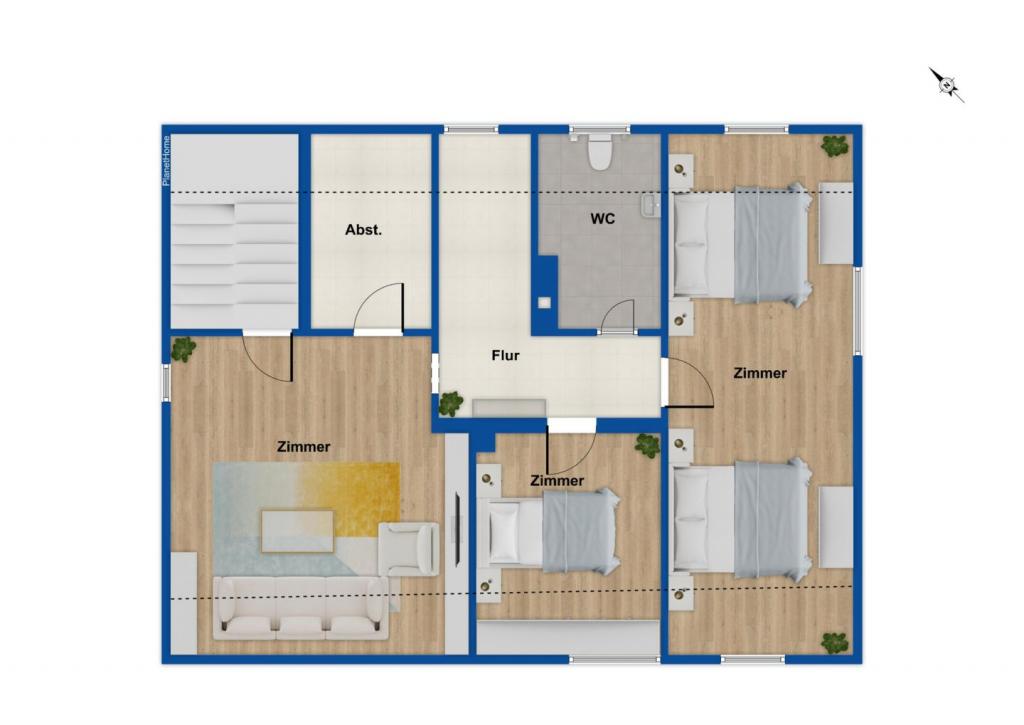 Grundriss Dachgeschoss