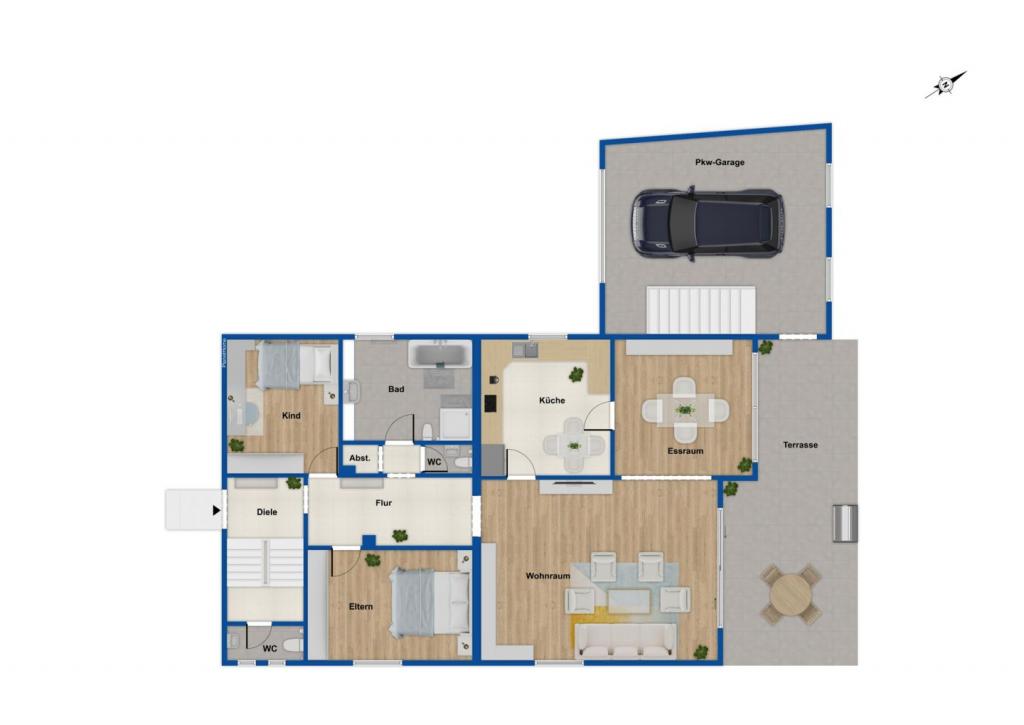 Grundriss Erdgeschoss