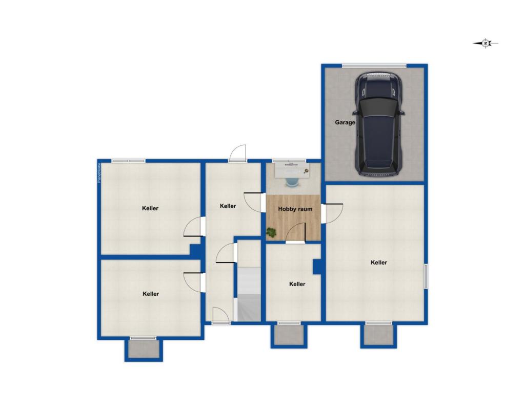 Grundriss Kellergeschoss