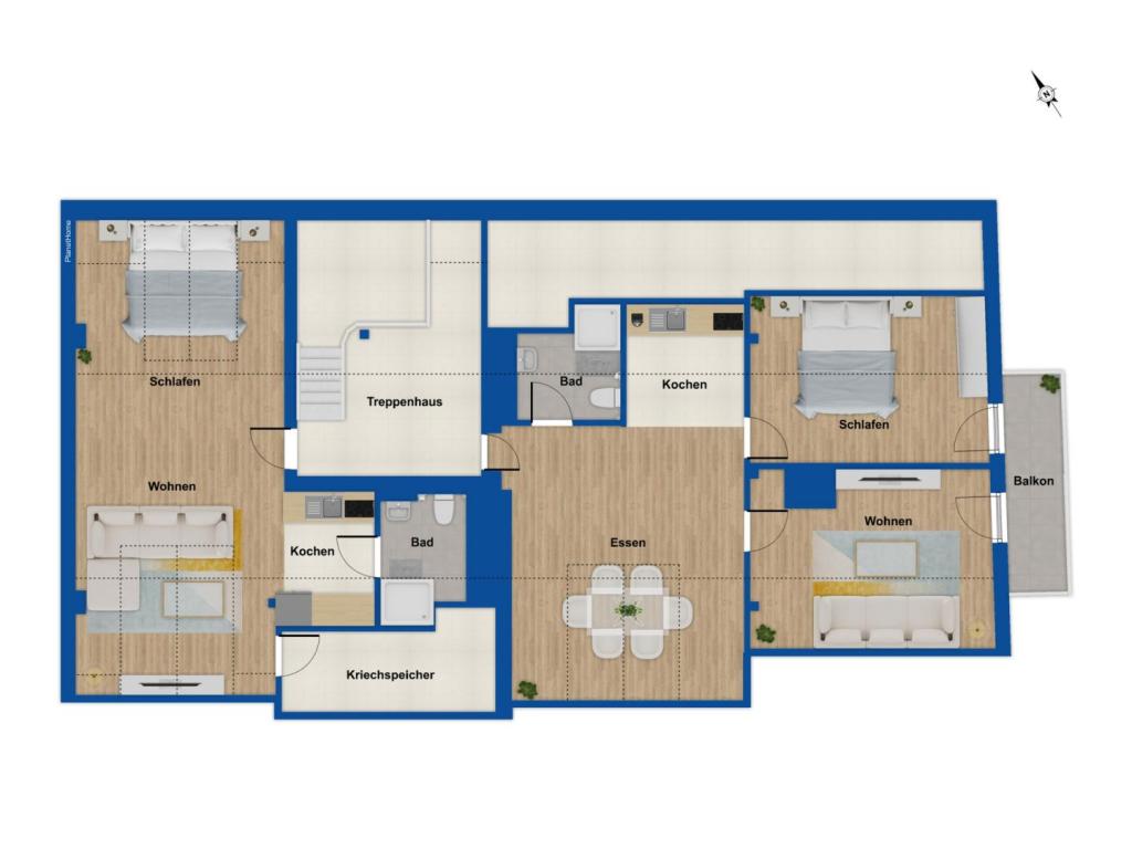 Grundriss Dachgeschoss