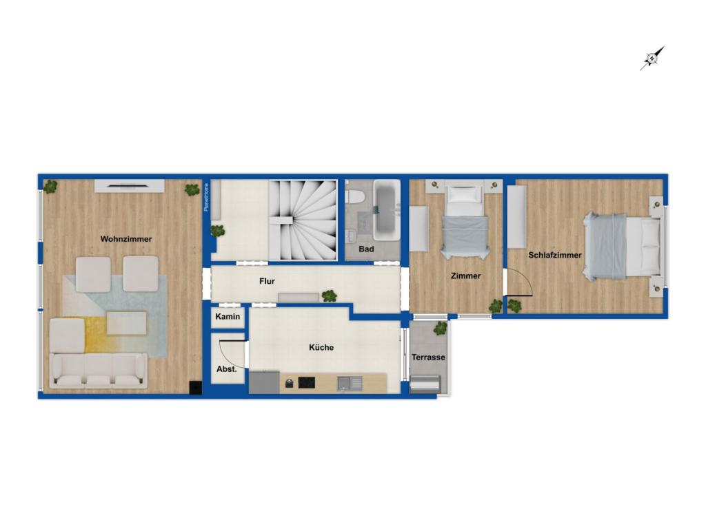 Grundriss 2. Obergeschoss