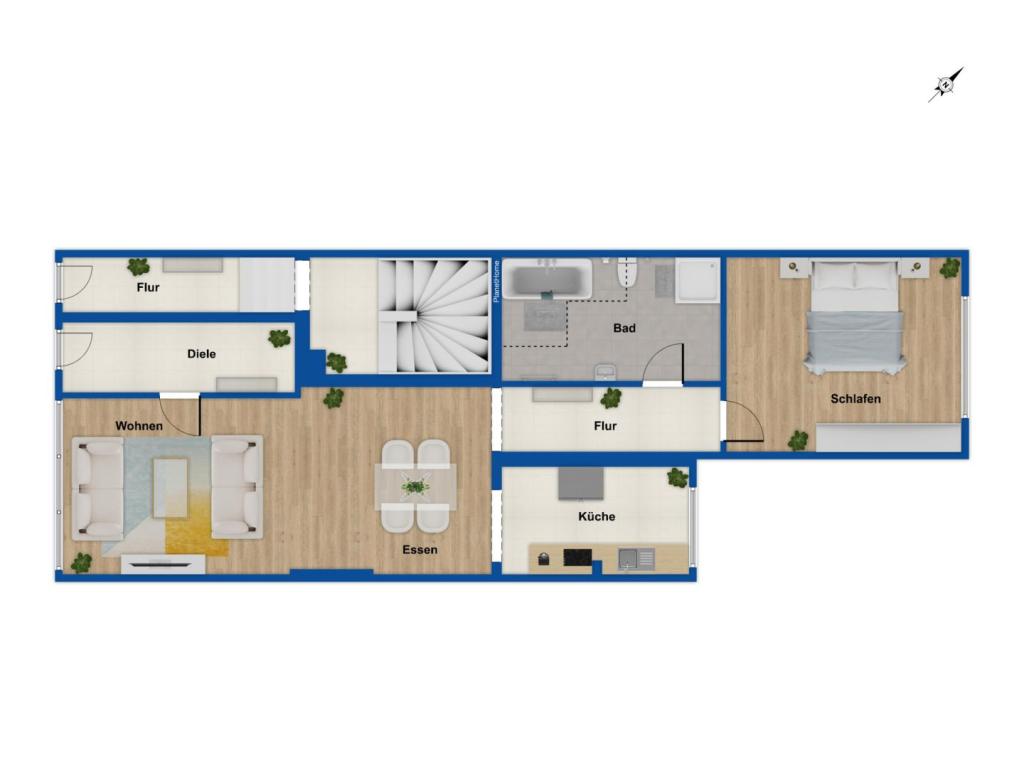 Grundriss Erdgeschoss