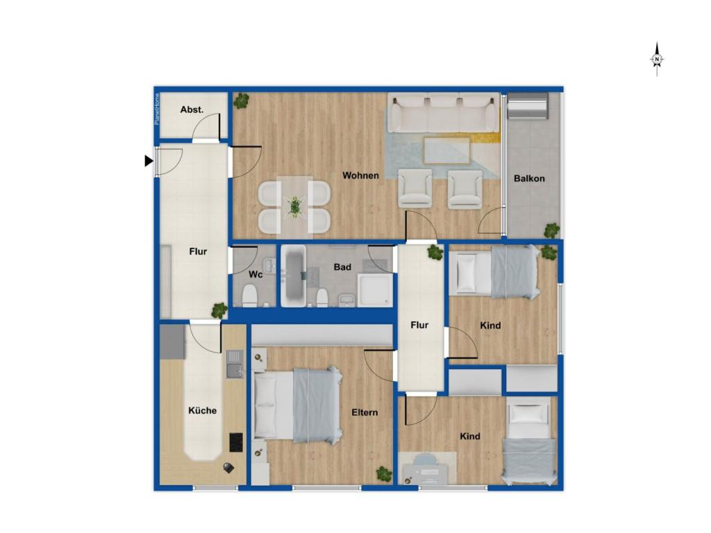 Grundriss - 2. Obergeschoss