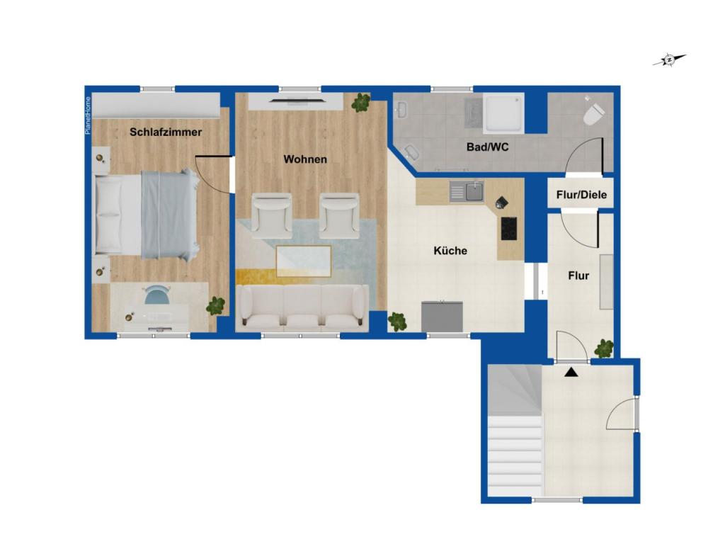 Grundriss - MFH- EG