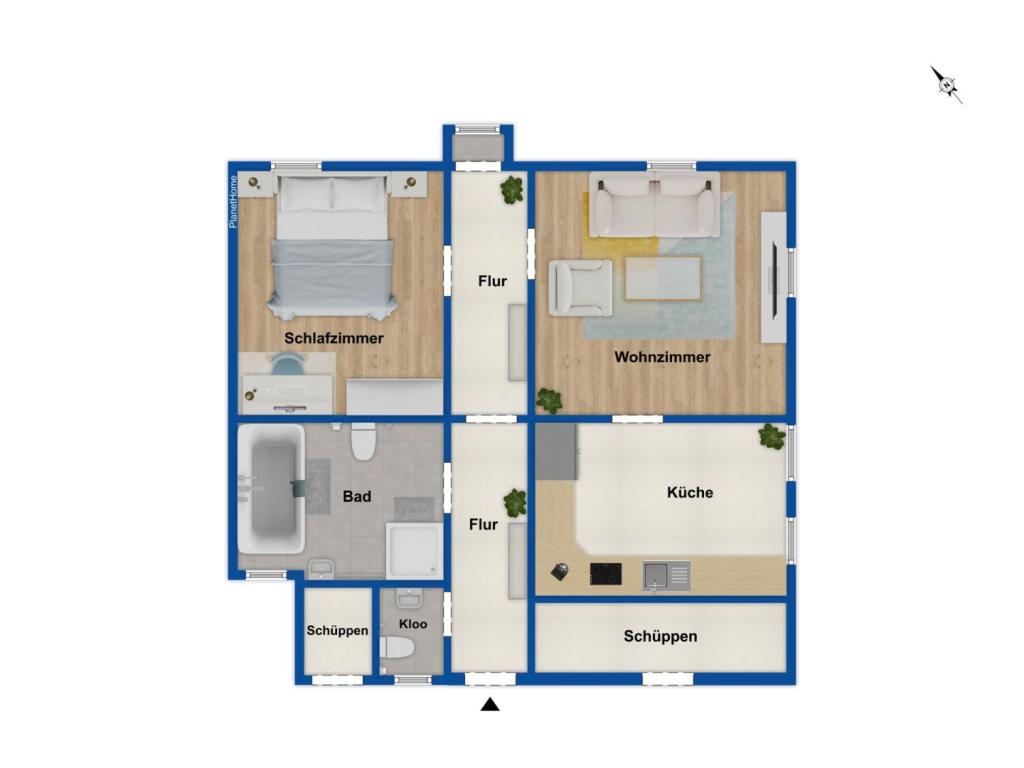 Grundriss Erdgeschoss