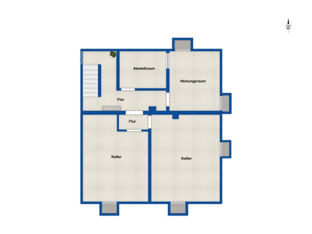 Grundriss Kellergeschoss