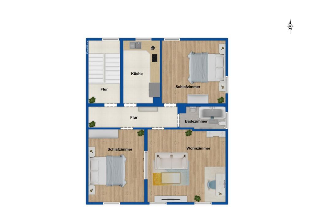 Grundriss Obergeschoss