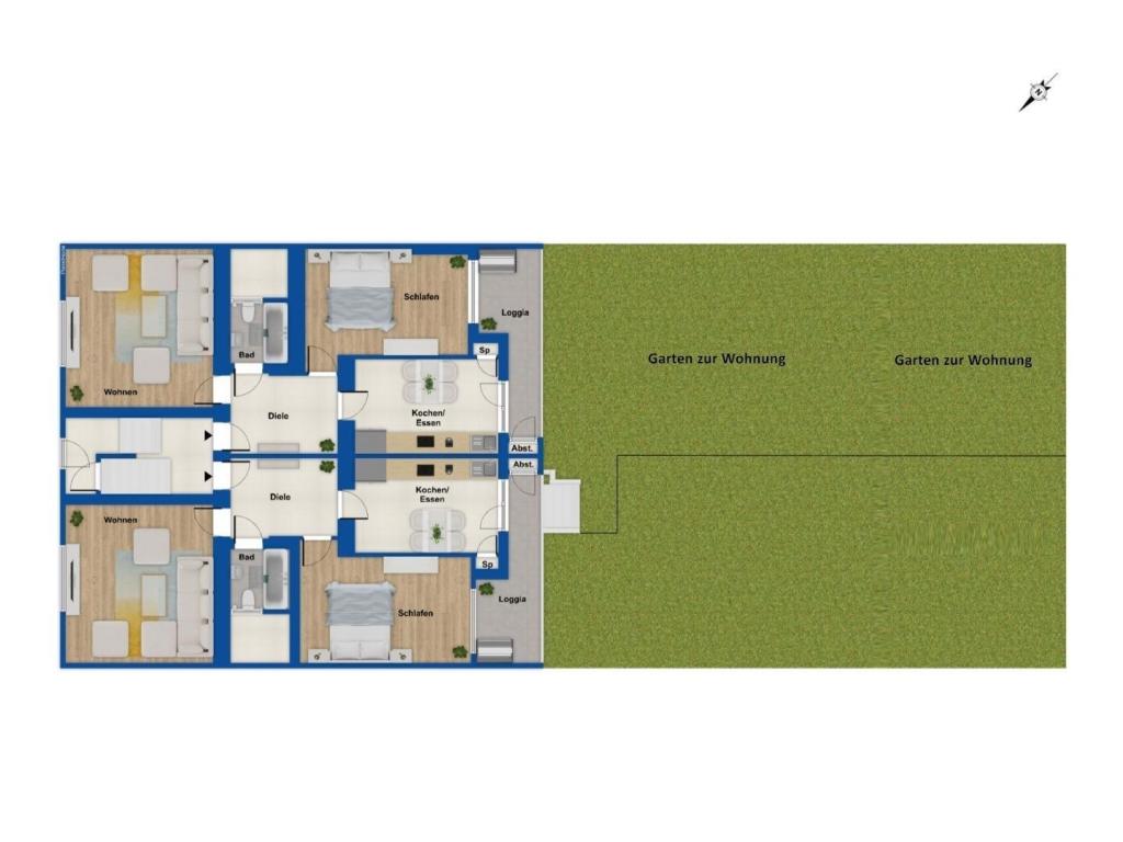 Grundriss Wohnung