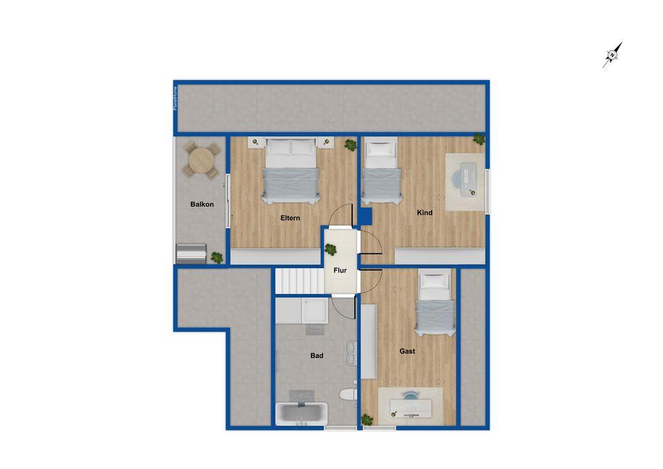 Grundriss Dachgeschoss