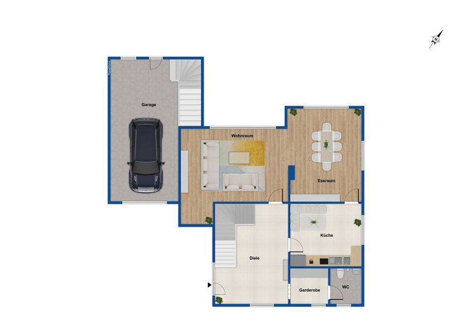 Grundriss Erdgeschoss
