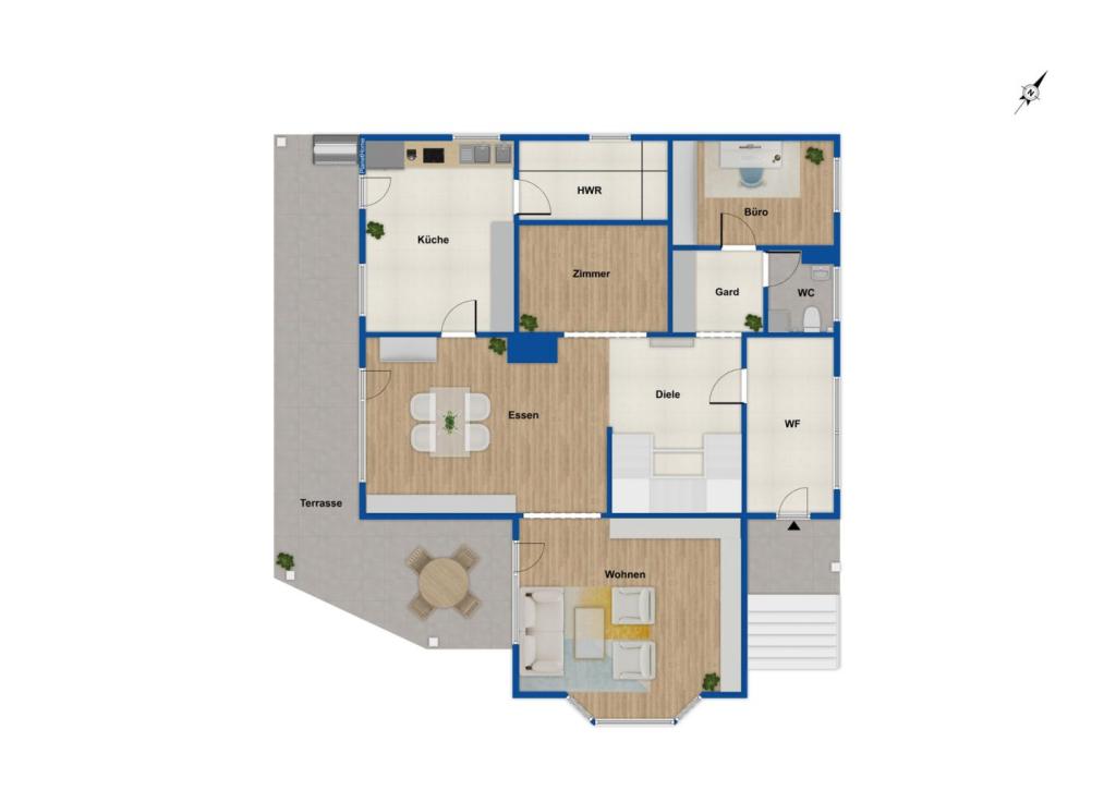 Grundriss Obergeschoss 