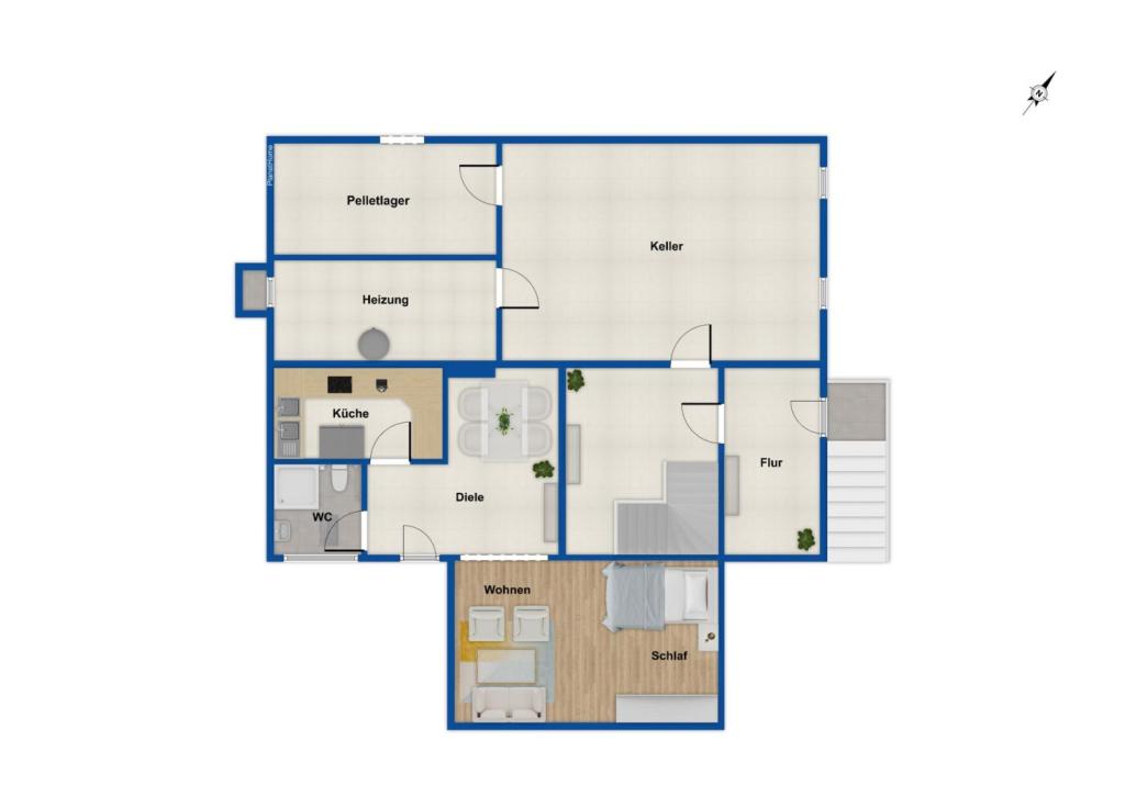 Grundriss Untergeschoss