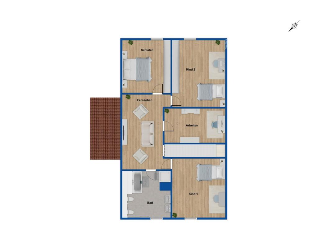 Grundriss Dachgeschoss
