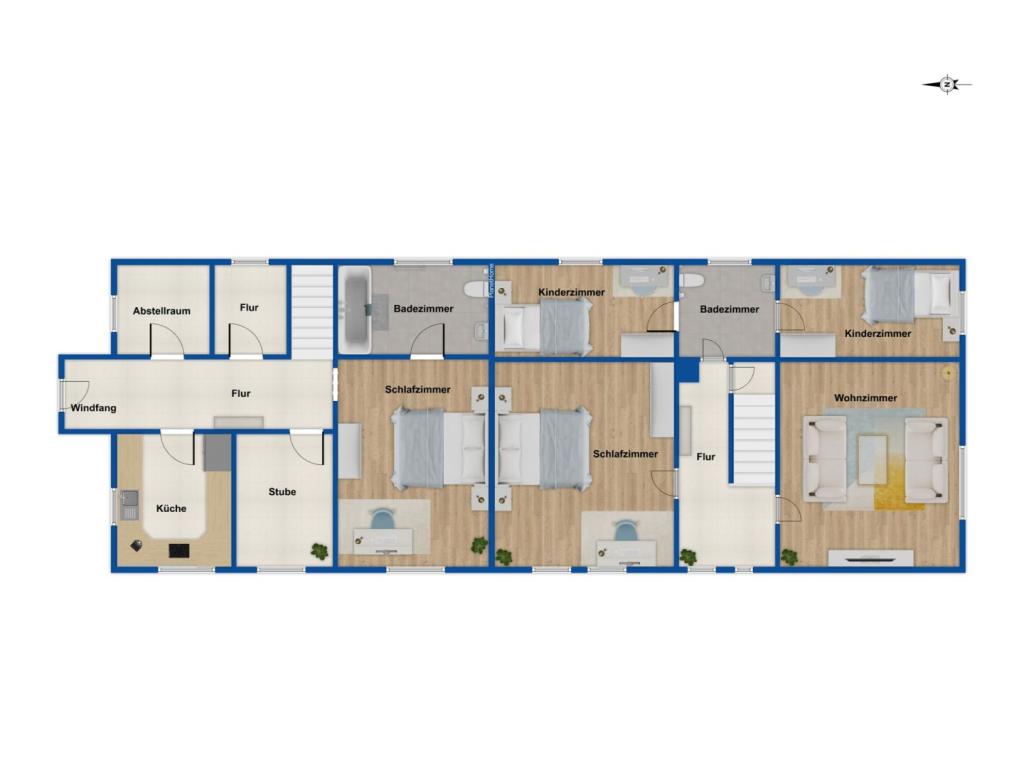 Grundriss Obergeschoss