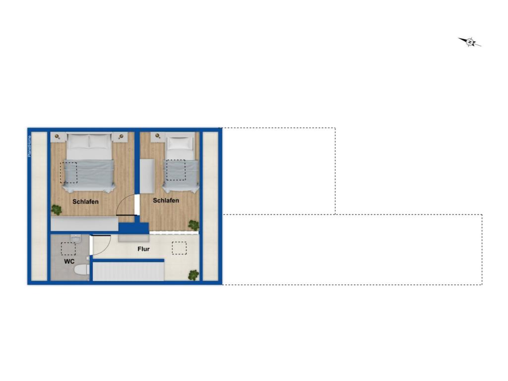 Grundriss Dachgeschoss