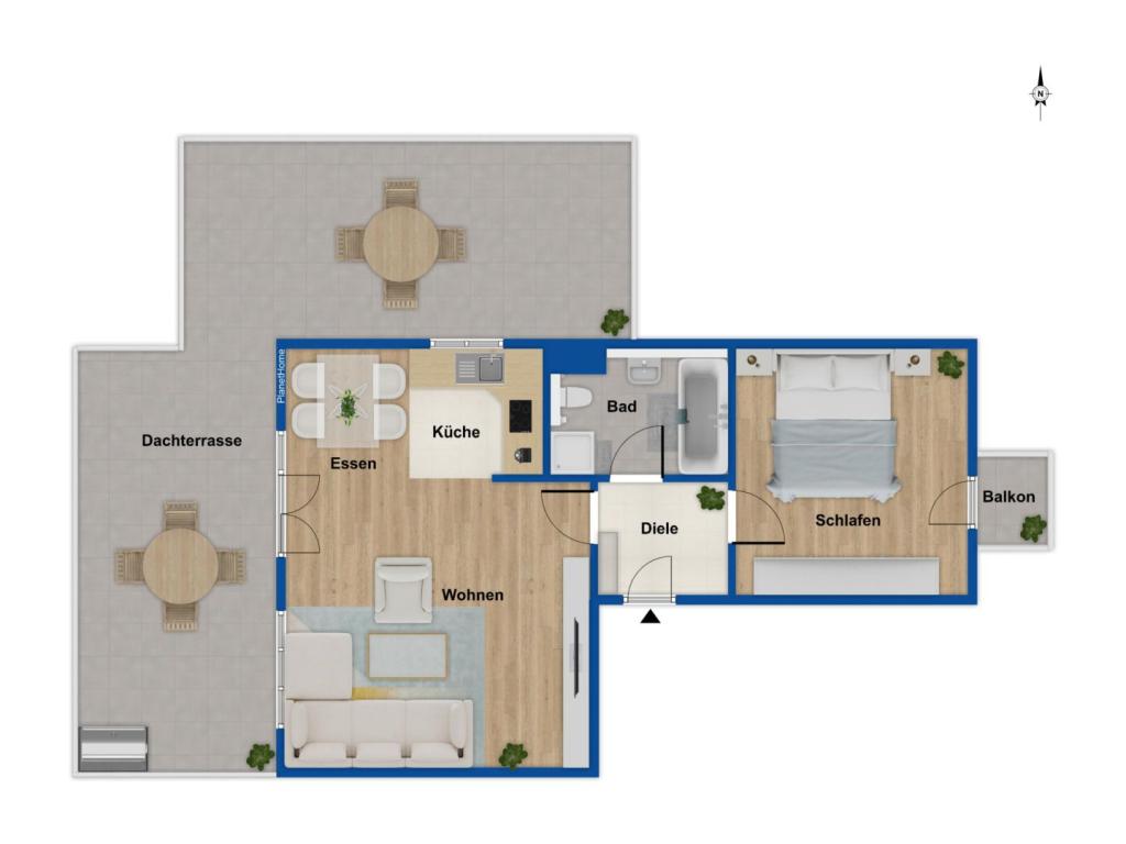 Grundriss Dachgeschoss