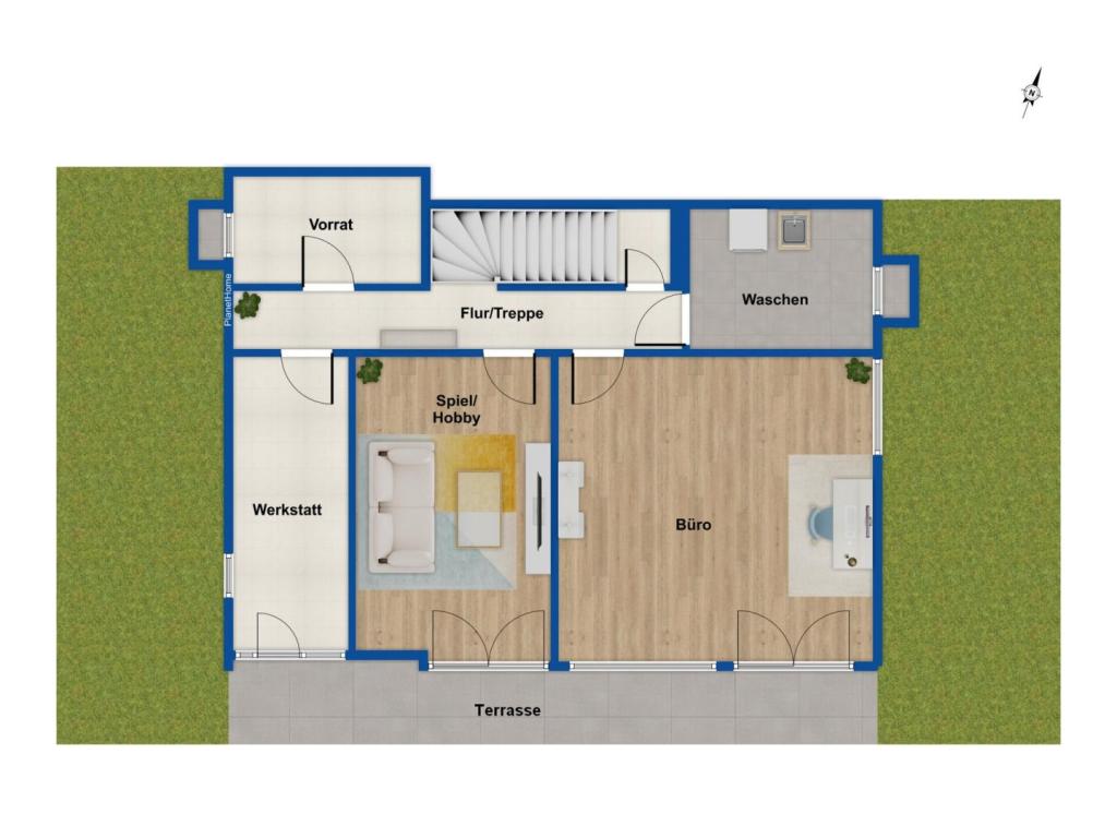 Grundriss Untergeschoss