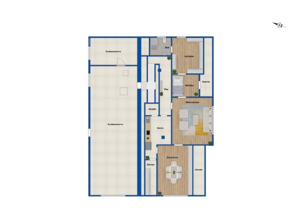 Grundriss Dachgeschoss