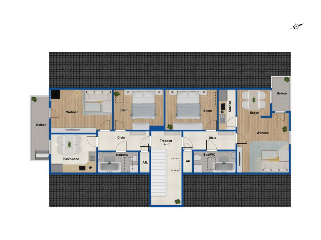 Grundriss DG Lusenweg 5