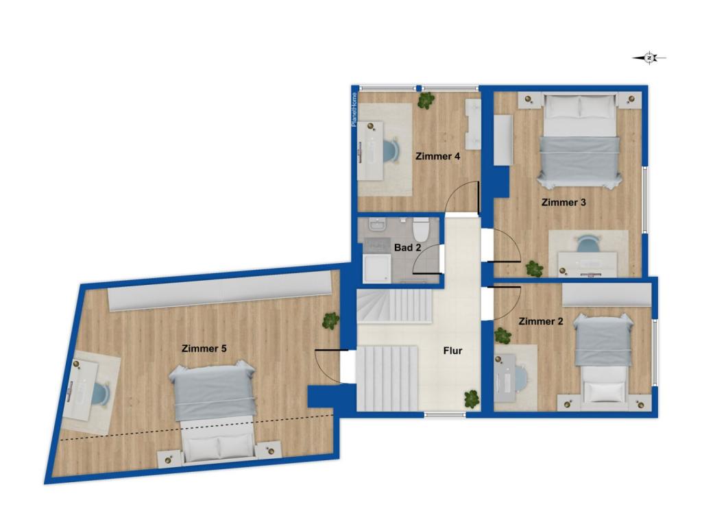 Grundriss Obergeschoss