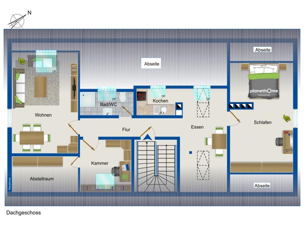 Grundriss Dachgeschoss