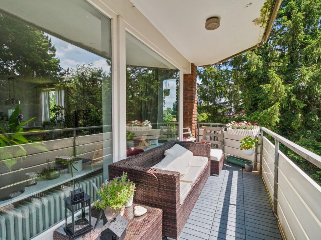 Balkon mit Aussicht