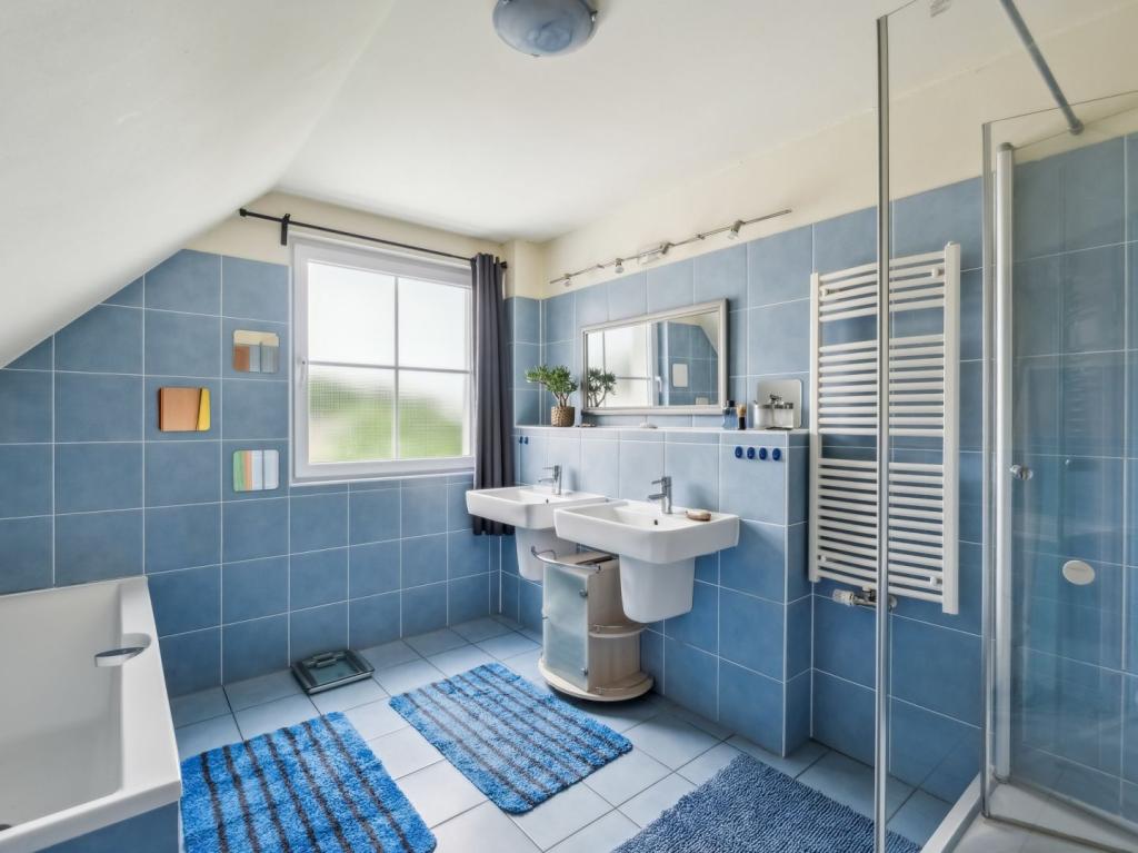 Badezimmer Dachgeschoss