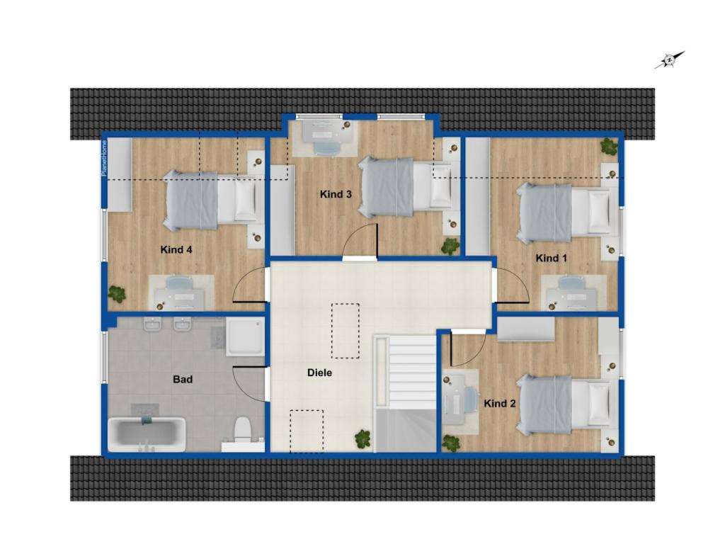 Grundriss Dachgeschoss