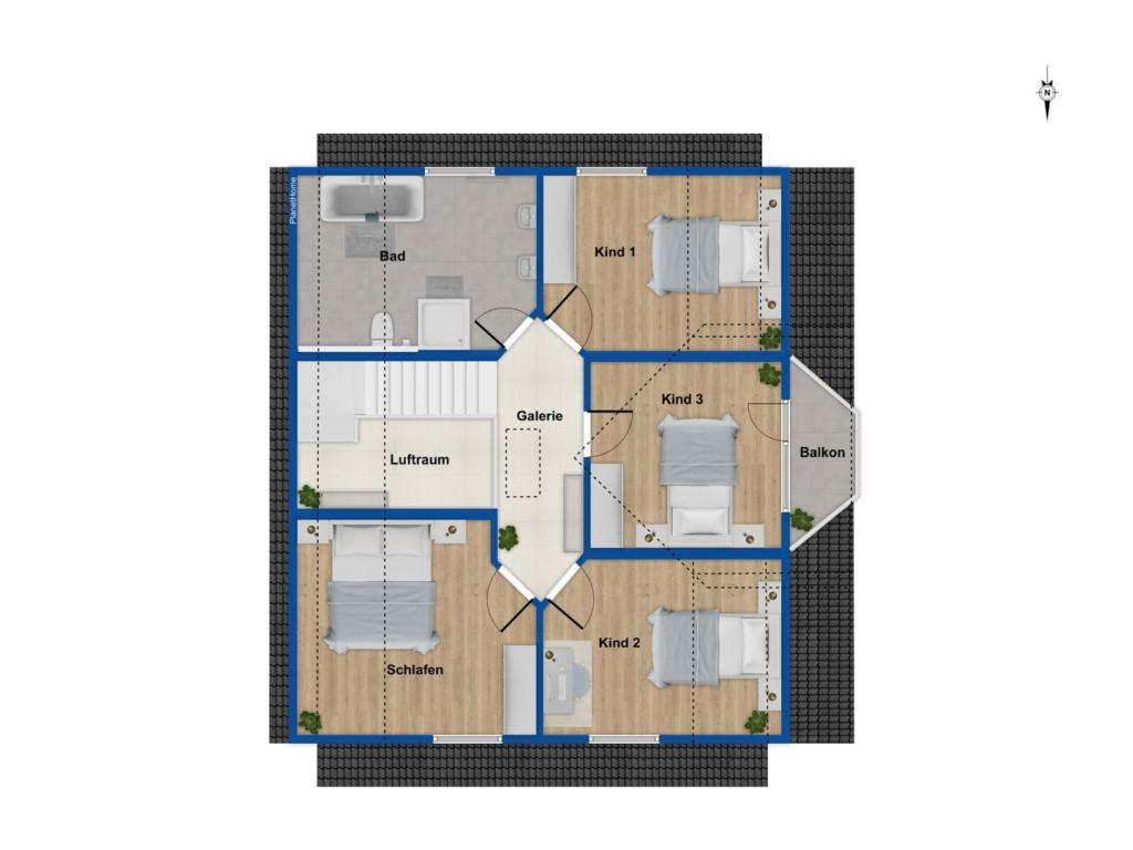 Grundriss Dachgeschoss