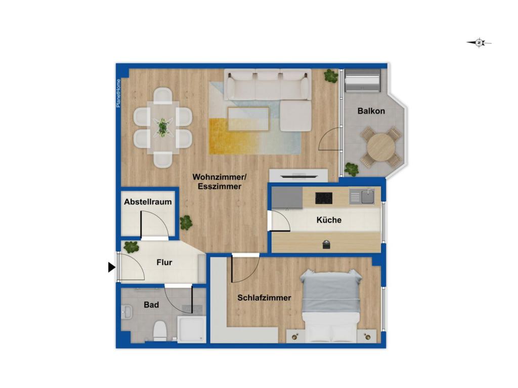 Grundriss 1. Obergeschoss