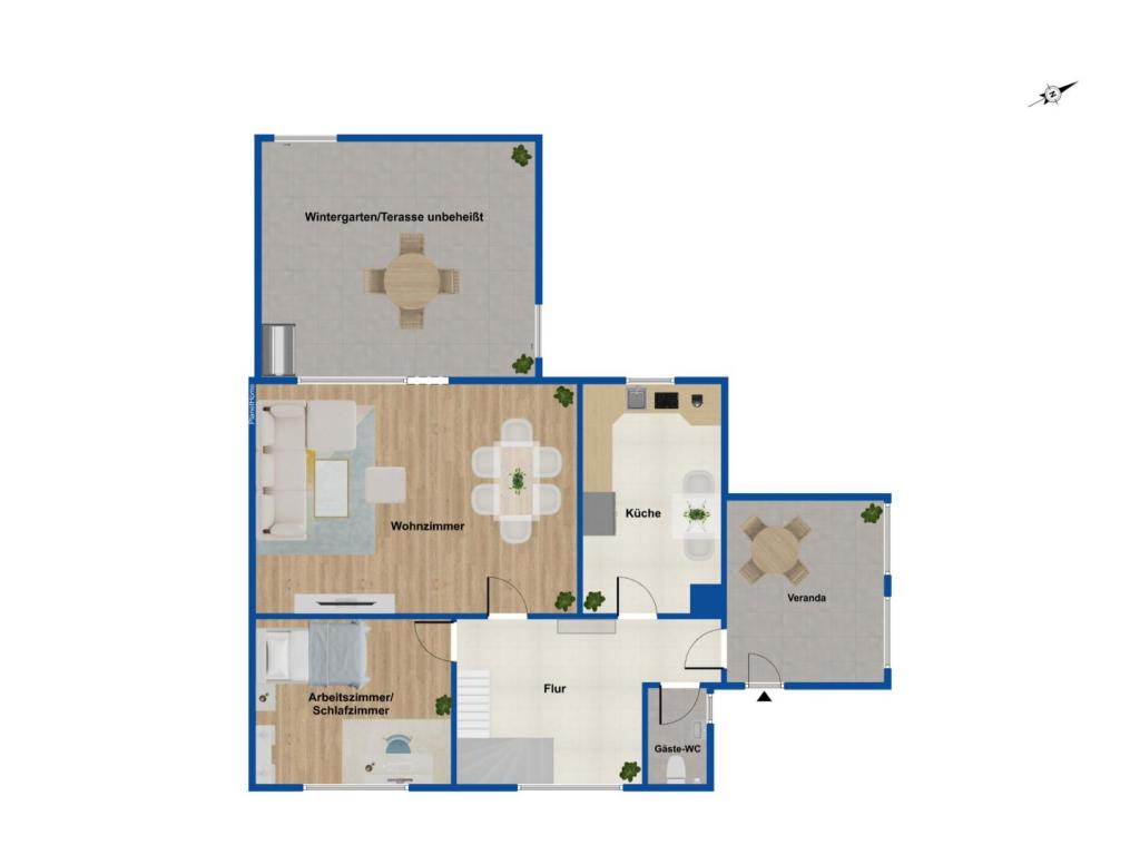 Grundriss Erdgeschoss