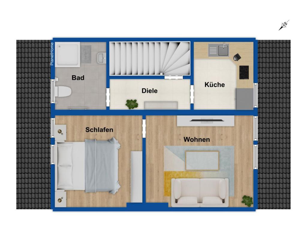 Grundriss Dachgeschoss