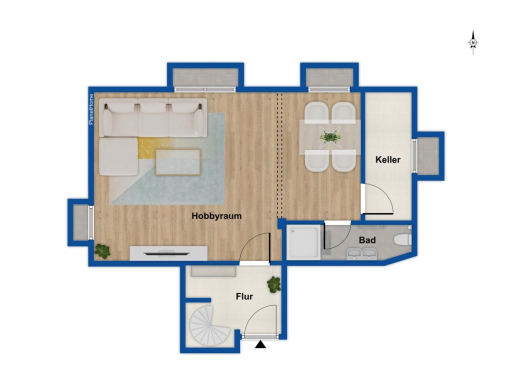 Grundriss Untergeschoss