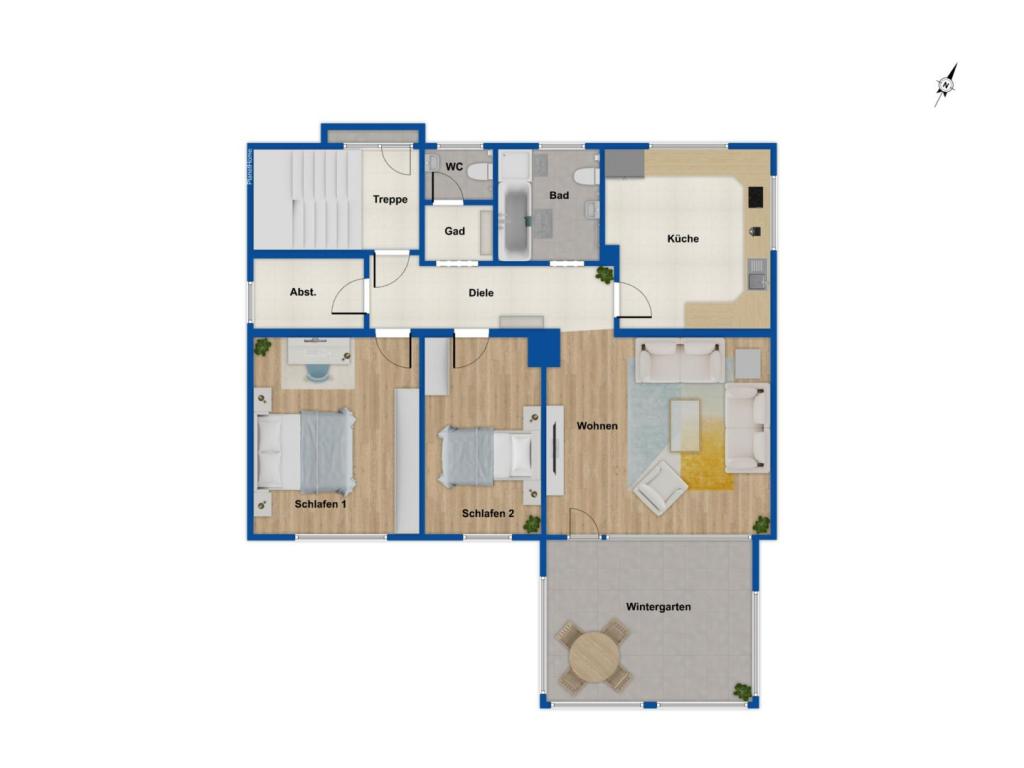 Grundriss Erdgeschoss