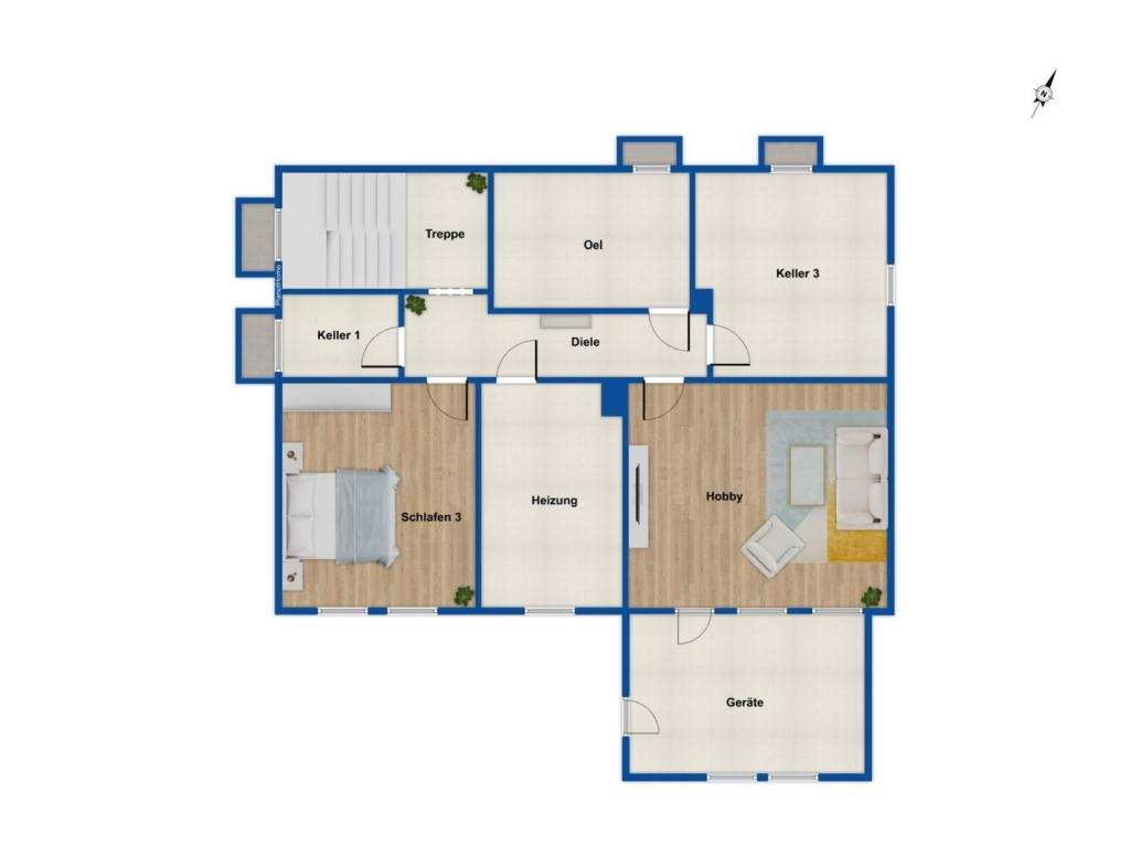 Grundriss Kellergeschoss