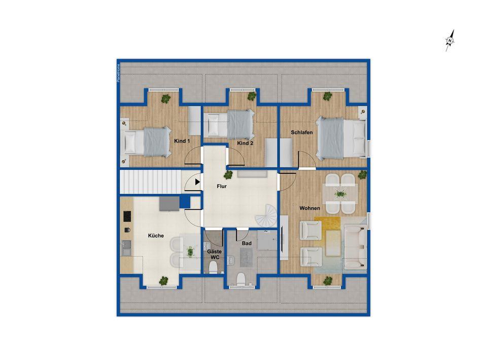 Grundriss - 2. Obergeschoss