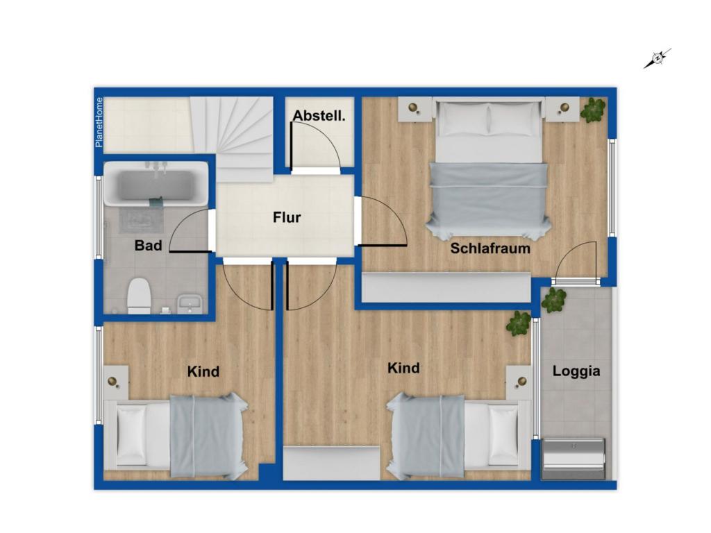 Grundriss Dachgeschoss