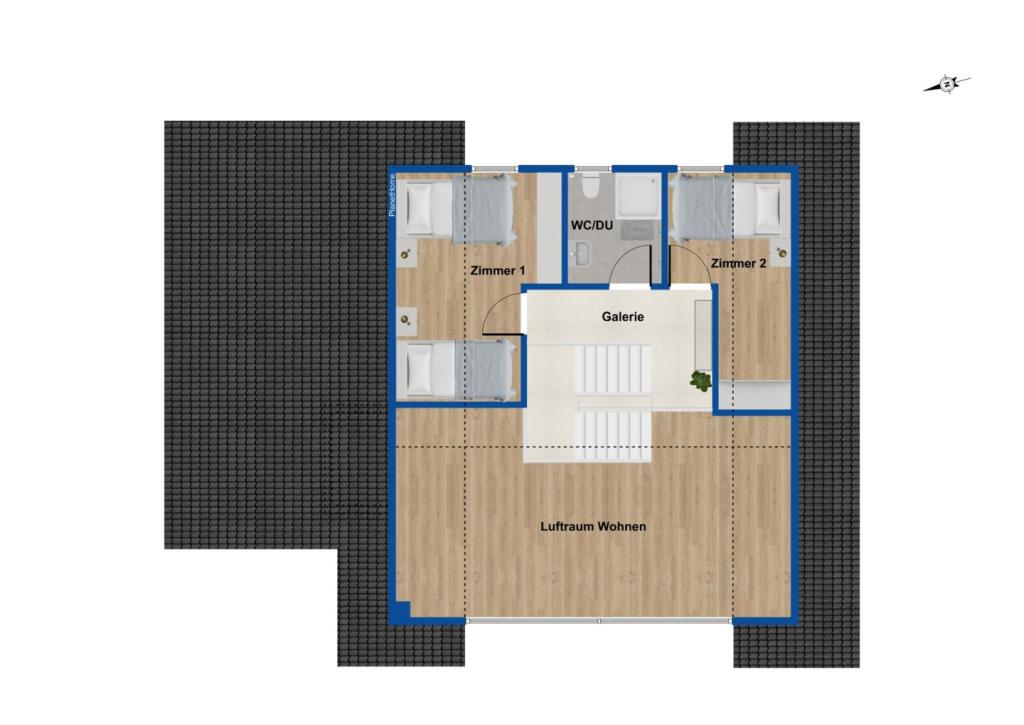 Grundriss Obergeschoss